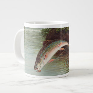 Grande Tasse Truitelle de ruisseau par S.A. Kilbourne Poisson v
