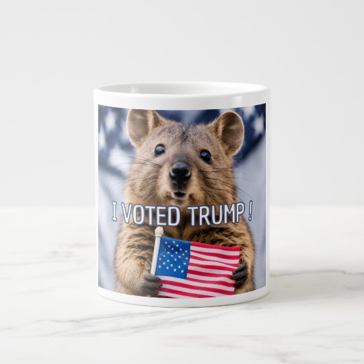 Grande Tasse Trump voté (Devant)