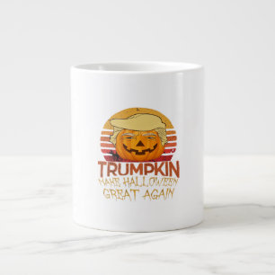 Grande Tasse Trumpkin Halloween Funny Classic