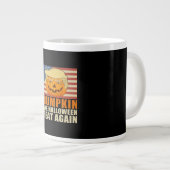 Grande Tasse Trumpkin Halloween Funny Classic & Basic Design (Devant droit)