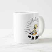 Grande Tasse TWEETY™ Surfboard - Prêt à rouler (Devant droit)