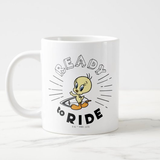 Grande Tasse TWEETY™ Surfboard - Prêt à rouler (Gauche)