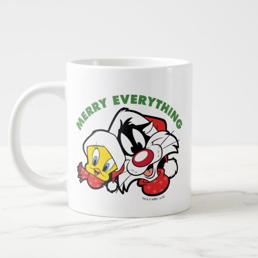 Grande Tasse TWEETY™ & SYLVESTER™ "Joyeux tout" (Gauche)