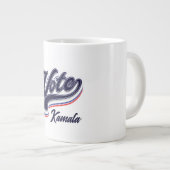 Grande Tasse Typographie des votes - Élections (Devant droit)