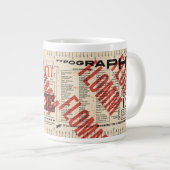Grande Tasse Typographie FLommwoorde Edition (Devant droit)
