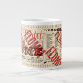 Grande Tasse Typographie FLommwoorde Edition (Devant)