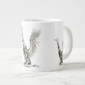 Grande Tasse Un ange (Devant droit)
