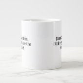 Grande Tasse Un cadeau unique et parfait pour grand-mère! (Devant)