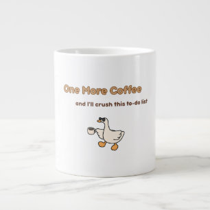 Grande Tasse Un design de canard pour One More Coffee