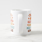 Grande Tasse Un Dîner Rétro D'Action De Grâce (Dos)