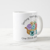 Grande Tasse Un Épingle À La Fois Boug De Café Géant Personnali (Devant droit)