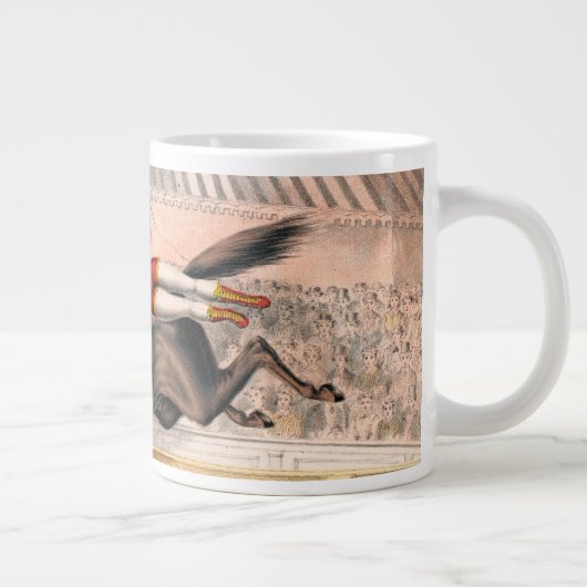 Grande Tasse Un Interprète De Cirque À Cheval De Voûte (Droite)