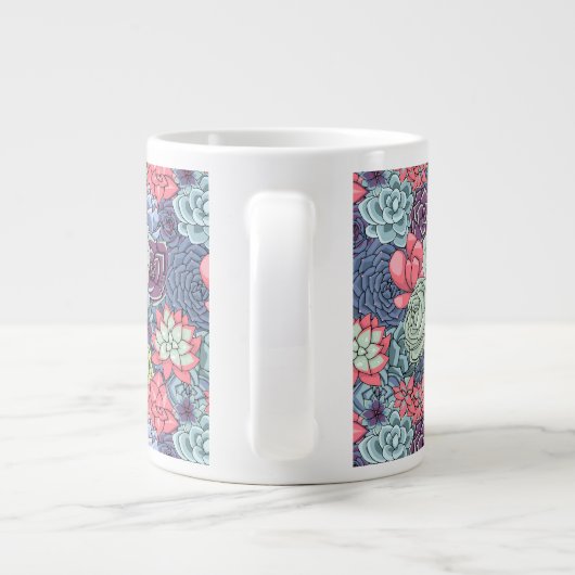 Grande Tasse Un Motif réussi coloré (Dos)