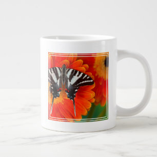 Grande Tasse Un papillon queue de zèbre