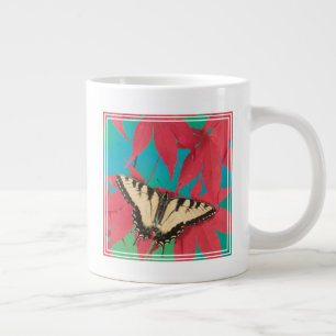 Grande Tasse Un papillon swallowtail tigre canadien