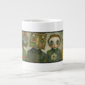 Grande Tasse Un peu fou (Devant)