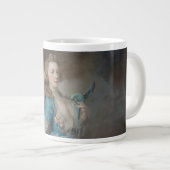 Grande Tasse Un Selfie avec mon perroquet (Devant droit)