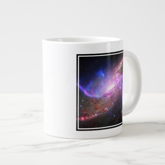 Grande Tasse Un Spectacle De Lumière Galactique En Galaxie Spir (Devant droit)