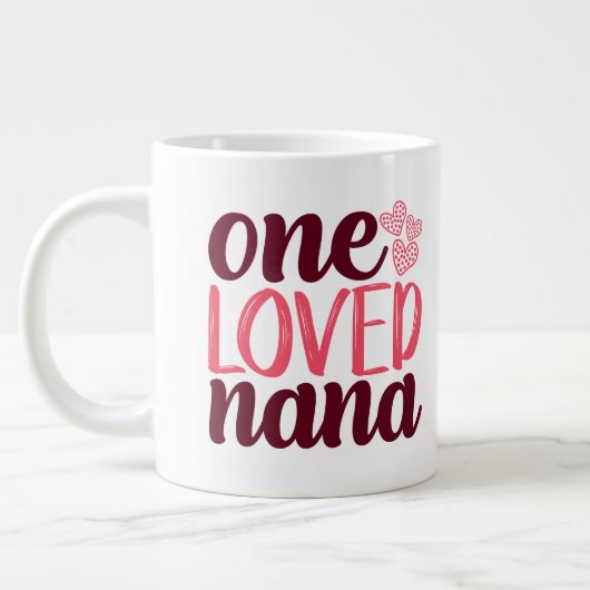 Grande Tasse Une amoureuse Nana Valentine (Gauche)