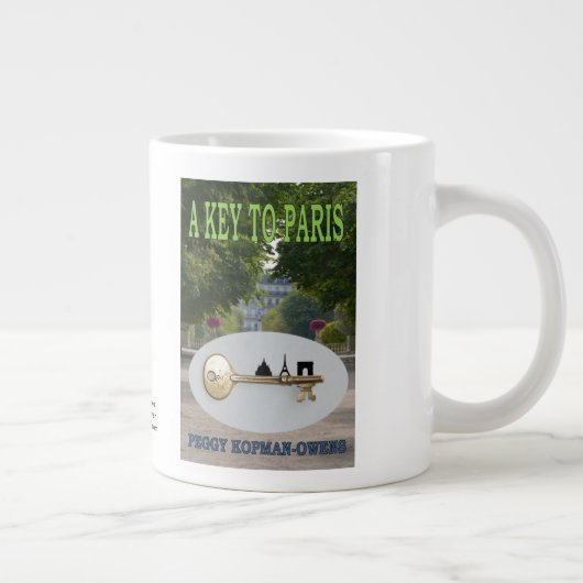 Grande Tasse "Une clé pour Paris" (Droite)