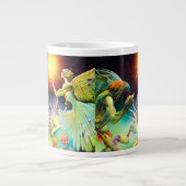 Grande Tasse Une époque de peinture à l'huile repensée (Devant)