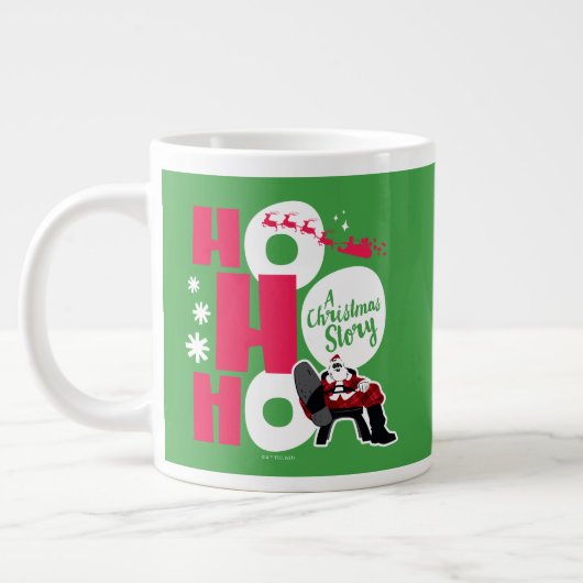 Grande Tasse Une histoire de Noël | Ho Ho Ho (Gauche)