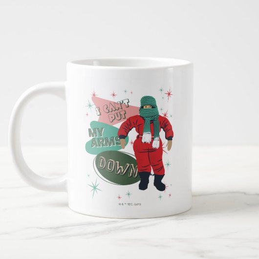Grande Tasse Une histoire de Noël - Je ne peux pas poser mes br (Gauche)