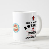 Grande Tasse Une Mère Merci De Fils Ou De Fille (Devant droit)
