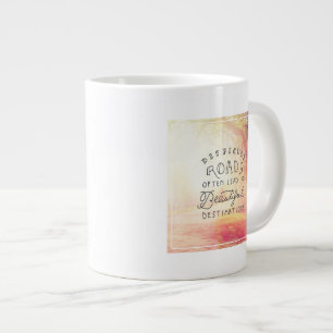 Grande Tasse Une Route Difficile Qui Mène À De Belles Destina