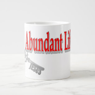 Grande Tasse Une vie abondante : Clé - v1 (John 10:10)