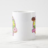 Grande Tasse Unicorne avec des beignets (Devant)