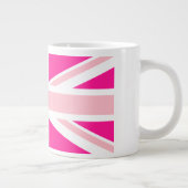 Grande Tasse Union Jack rose profond (Droite)