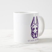 Grande Tasse Université d'Albany Chef de la mascotte Great Dane (Devant droit)