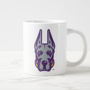 Grande Tasse Université d'Albany Chef de la mascotte Great Dane