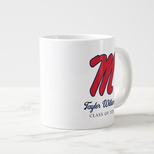 Grande Tasse Université du Mississippi | Script M (Devant droit)