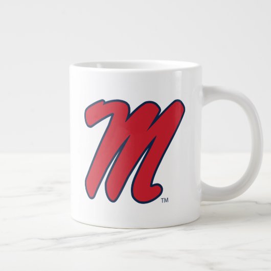 Grande Tasse Université du Mississippi | Script M (Droite)