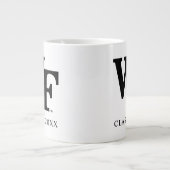 Grande Tasse Université Wake Forest | WF (Devant)