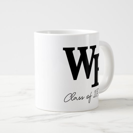 Grande Tasse Université Wake Forest | WF (Devant droit)
