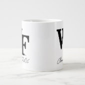 Grande Tasse Université Wake Forest | WF (Devant)