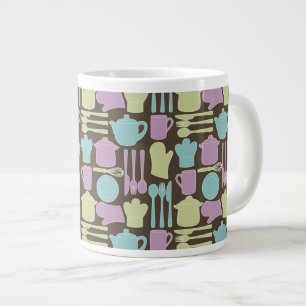 Grande Tasse Ustensiles de cuisine Motif 2