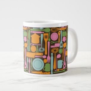 Grande Tasse Ustensiles de cuisine Motif 3