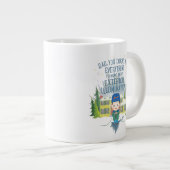 Grande Tasse Vacances de Noël Éclairage extérieur (Devant droit)