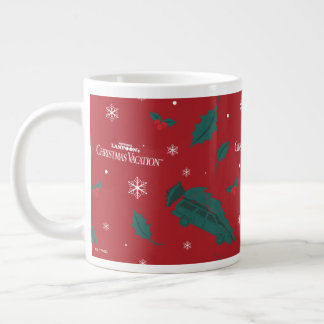 Grande Tasse Vacances de Noël Holly Motif