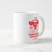 Grande Tasse Vacances de Noël | Joyeux Christmoose (Devant droit)