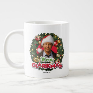 Grande Tasse Vacances de Noël Merry Clarkmas