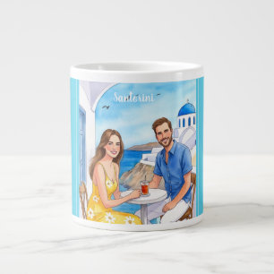 Grande Tasse Vacances, Getaway romantique à Santorin
