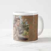 Grande Tasse Vacances, temple de Borobudur, Java Indonésie, Vin (Devant droit)