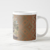 Grande Tasse Vacances, temple de Borobudur, Java Indonésie, Vin (Droite)