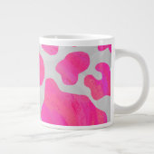 Grande Tasse Vache rose et blanc chaud (Droite)