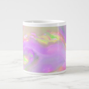 Grande Tasse Vagues abstraites colorées tendance jolies
